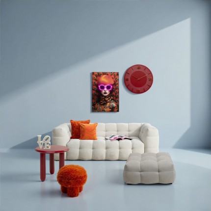 Schilderij LED Fancy rood haar 55x75cm Kare Design