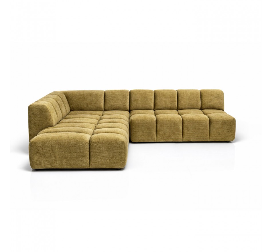 Corner Sofa Belami khaki left Kare Design