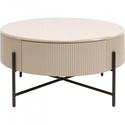 Salontafel Riffle Ø80cm Kare Design