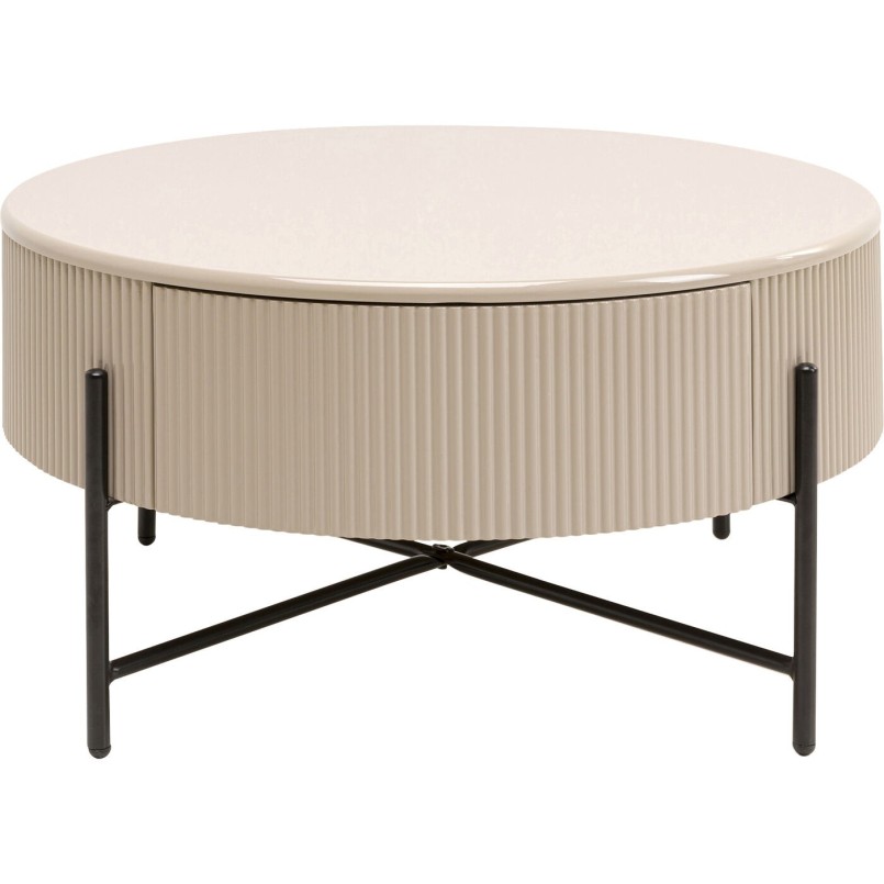 Table basse Riffle Ø80cm