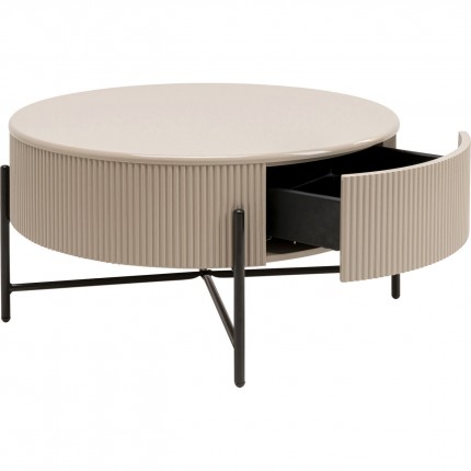 Salontafel Riffle Ø80cm Kare Design