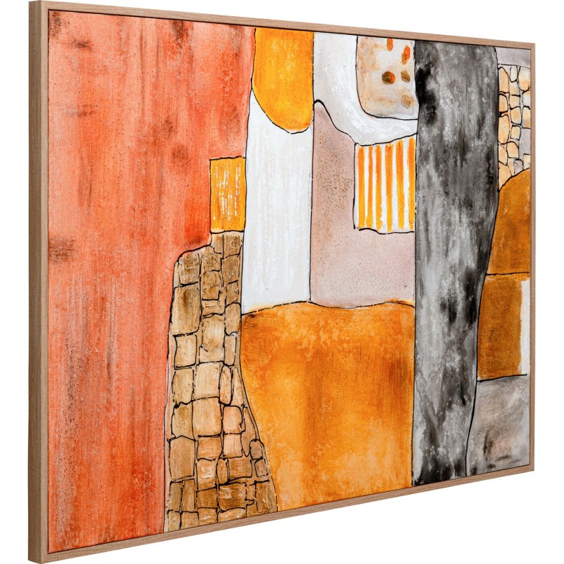 Tableau encadré Patch 100x140cm