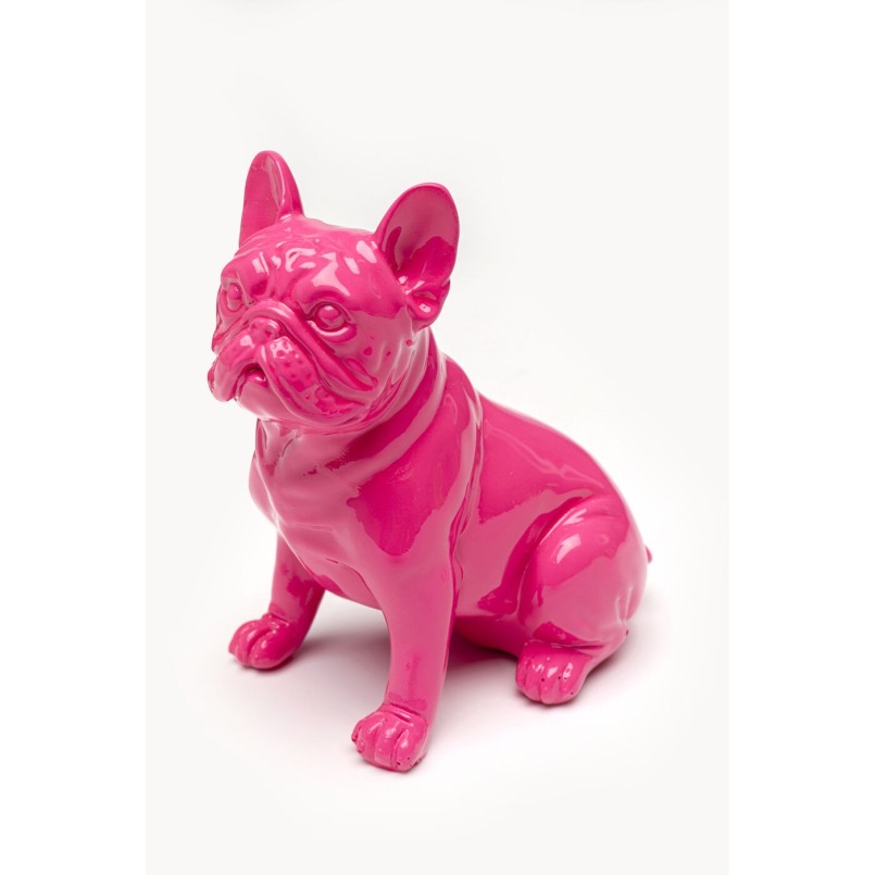 Figurine décorative Perro Sit Colore 9cm assorti