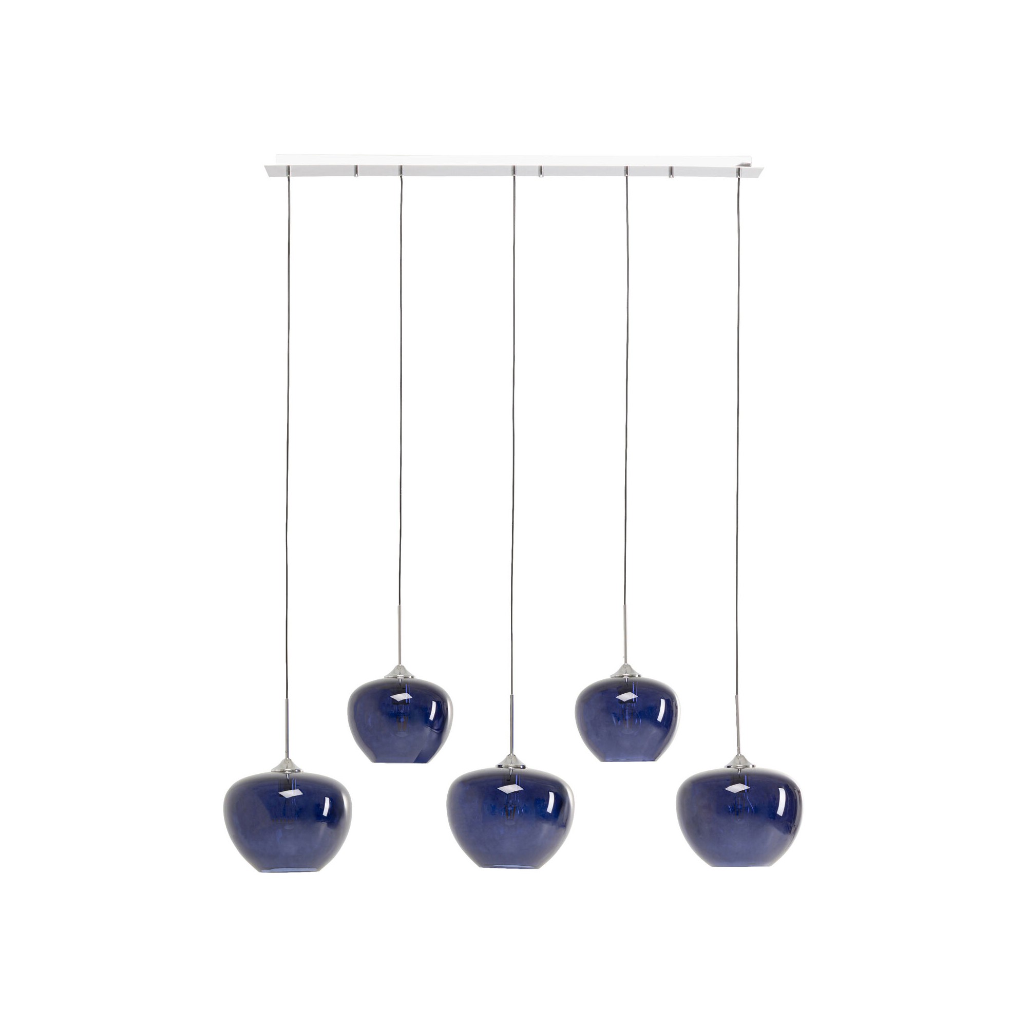 Suspension Sphere bleu nuit Five 160cm
