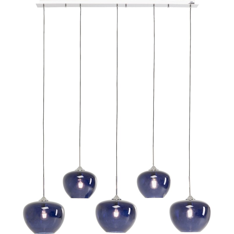 Suspension Sphere bleu nuit Five 160cm