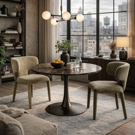 Stoel Tobi Mix groen Kare Design