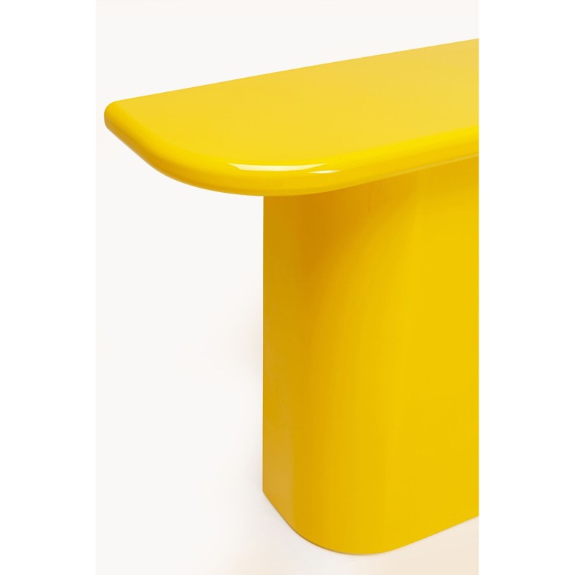 Console Eliano jaune 120x81cm