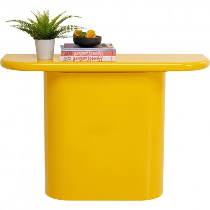 Console Eliano 120x35cm yellow Kare Design
