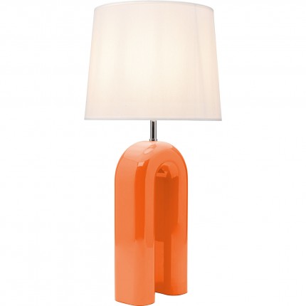 Tafellamp Eliano 53cm oranje Kare Design
