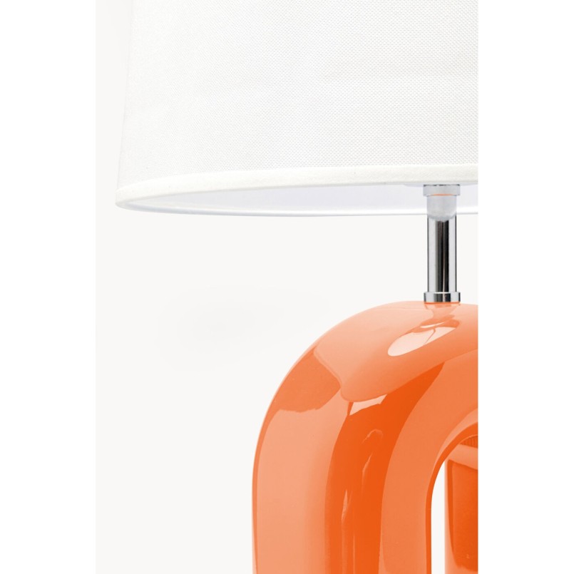 Lampe à poser Eliano Naranja 53cm