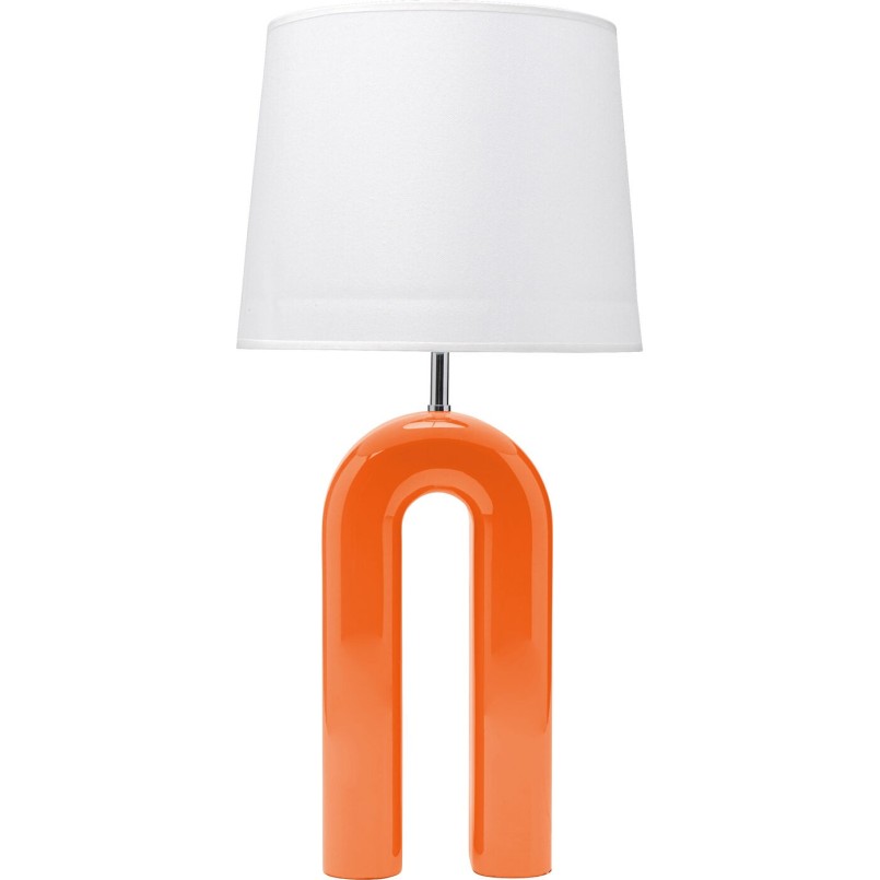 Lampe à poser Eliano Naranja 53cm