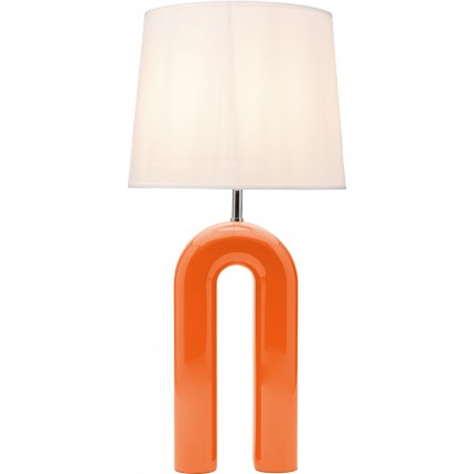 Tafellamp Eliano 53cm oranje Kare Design