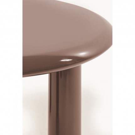 Bijzettafel Eliano Ø50cm mokka Kare Design