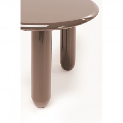 Bijzettafel Eliano Ø50cm mokka Kare Design