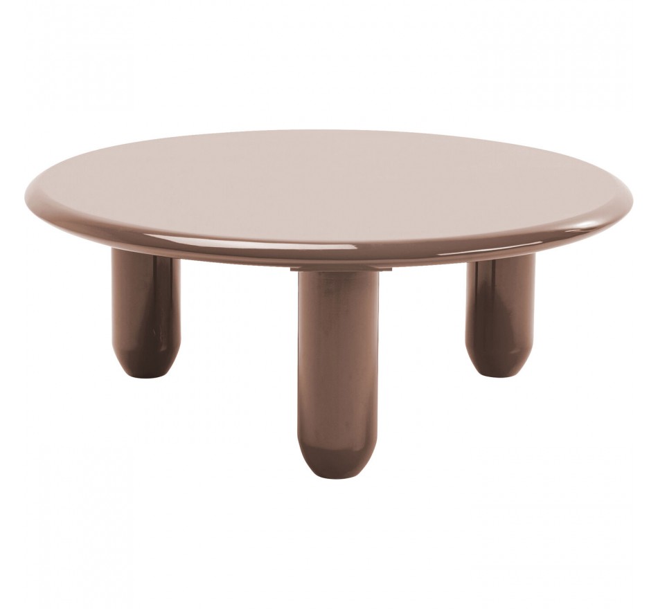 Salontafel Eliano Ø90cm mokka Kare Design