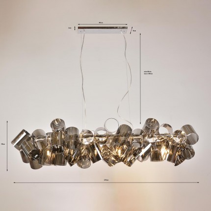 Pendant Lamp Tubes 125cm Kare Design