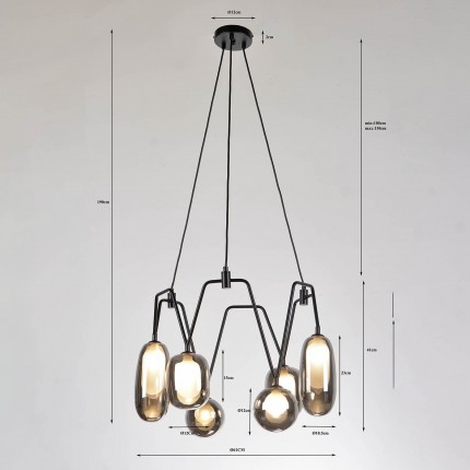 Hanglamp Columbo Ø58cm Kare Design