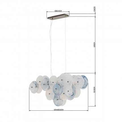 Pendant Lamp Aquamarine Kare Design