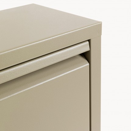 Shoe Container Caruso khaki 3 drawers Kare Design