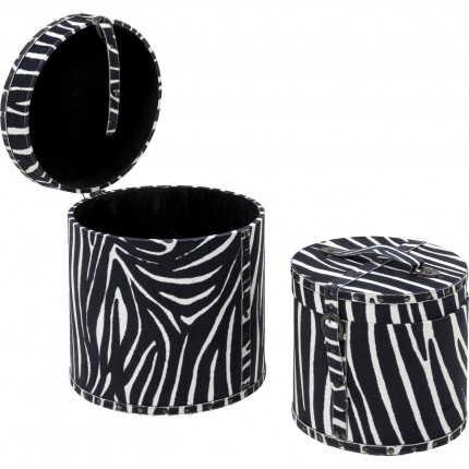 Box Wild Animal zebra (2/Set) Kare Design