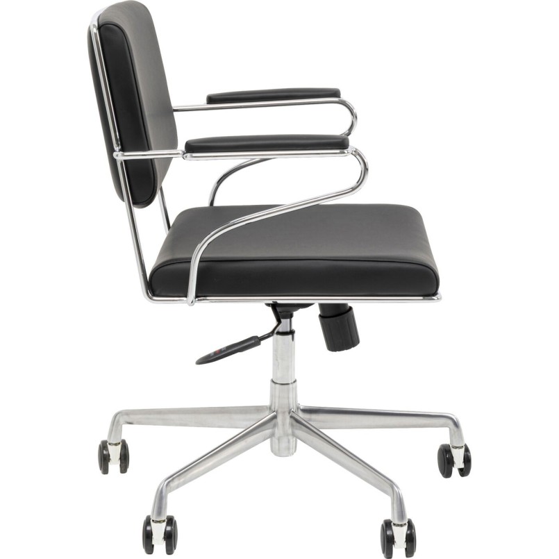 Chaise de bureau Dottore noir