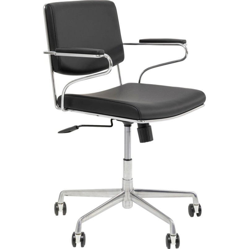 Chaise de bureau Dottore noir
