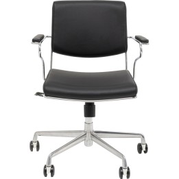 Chaise de bureau Dottore noir