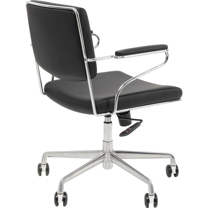 Chaise de bureau Dottore noir