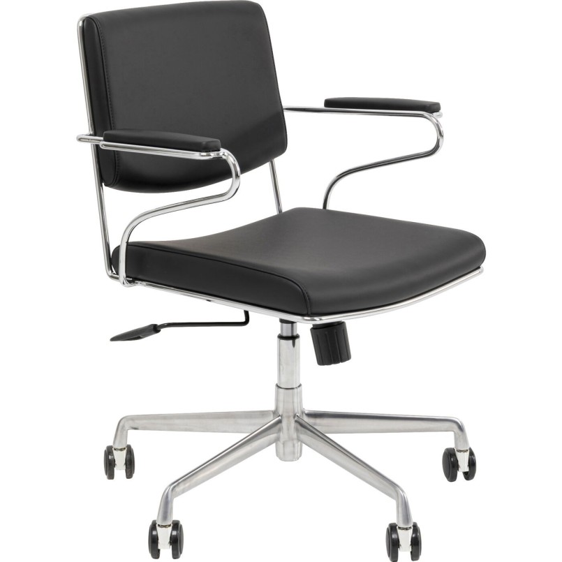Chaise de bureau Dottore noir