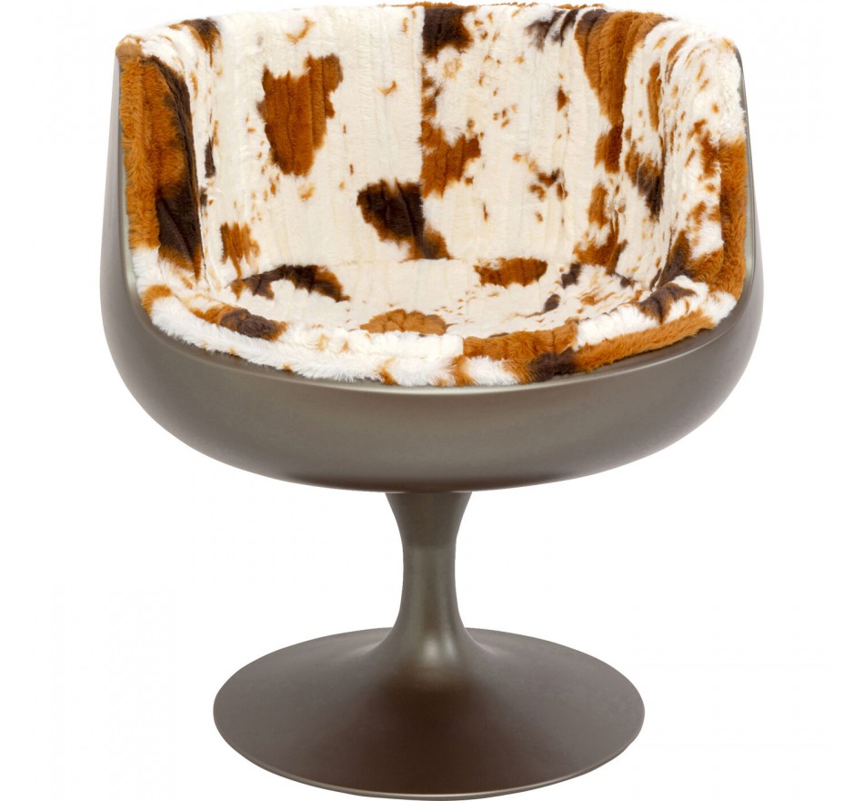 Draaifauteuil Club koe Kare Design