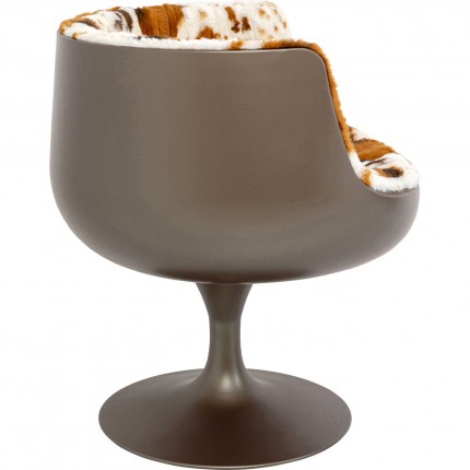 Swivel Armchair Club cow Kare Design