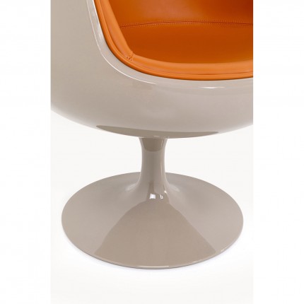 Draaifauteuil Club oranje Kare Design