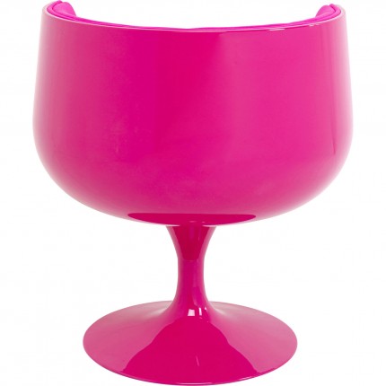 Draaifauteuil Club roze Kare Design