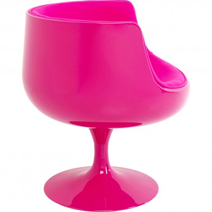 Draaifauteuil Club roze Kare Design