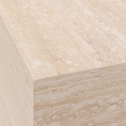 Side Table Travertino 45x45cm Kare Design