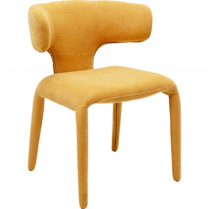 Chair Tobi yellow Kare Design