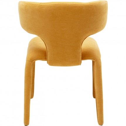 Chair Tobi yellow Kare Design