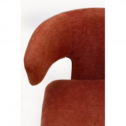 Chair Tobi red Kare Design