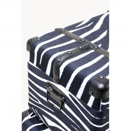 Trunk Wild Animal zebra (3/Set) Kare Design