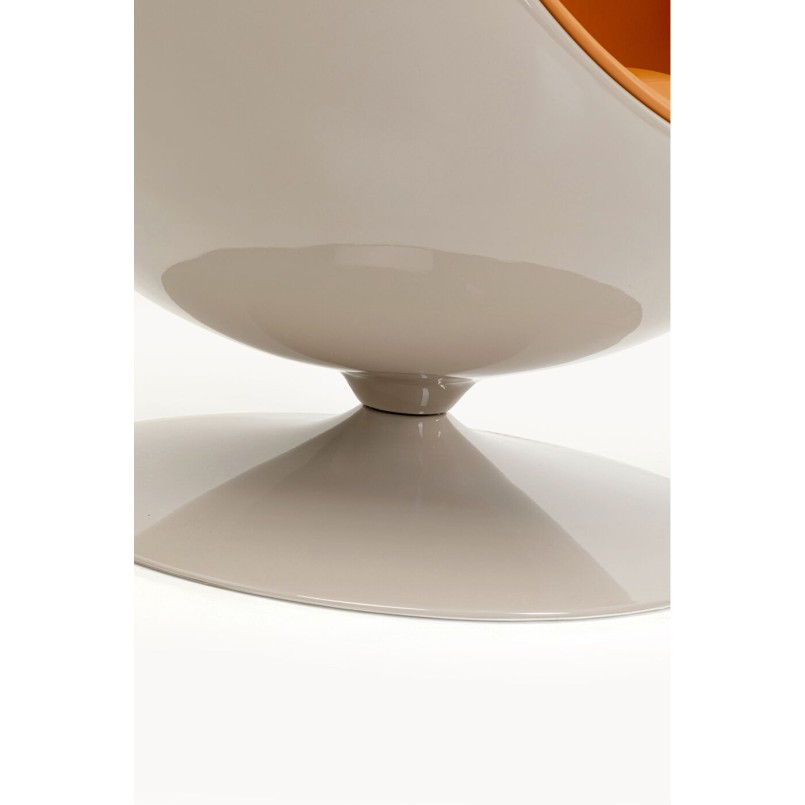 Fauteuil pivotant Eye Ball orange
