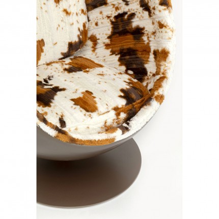 Draaifauteuil Eye Ball koe Kare Design