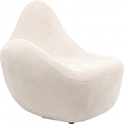 Armchair Glow Wave cream Kare Design