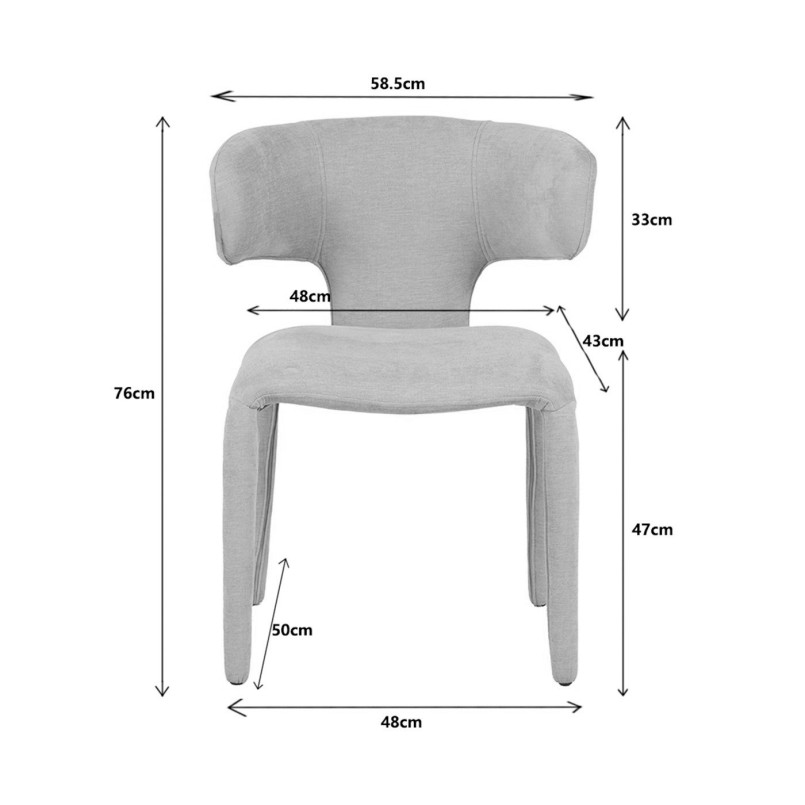 Stoel Tobi groen Kare Design