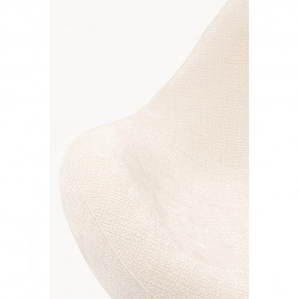 Fauteuil Glow Wave XL creme Kare Design
