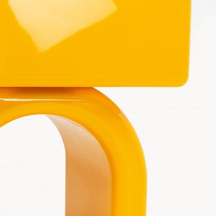 Nightstand Eliano 1 drawer yellow Kare Design