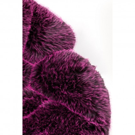 Draaifauteuil Cutie paars Kare Design