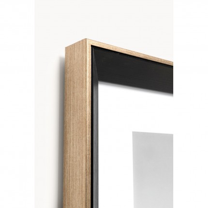 Schilderij ski 86x126cm Kare Design