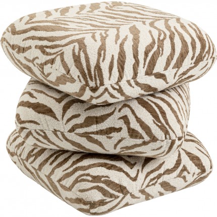 Swivel Stool Pepino 45x45cm tiger brown Kare Design