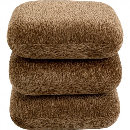 Draaikruk Pepino 45x45cm bruin Kare Design