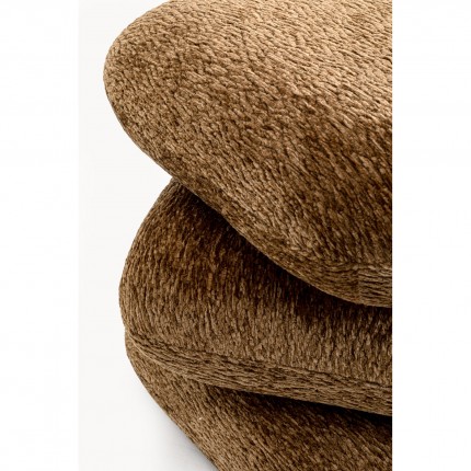 Draaikruk Pepino 45x45cm bruin Kare Design